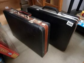 2 briefcases COLLECT ONLY