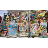 A collection of 355 mainly Silver Age DC comics including Worlds Finest, The Atom, Superboy, Flash