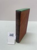 The Gentleman Angler 1736 bound in leather in modern marbled slipcase