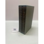 Bewick, Thomas A History of British Birds 2 Volumes in slipcase 1826