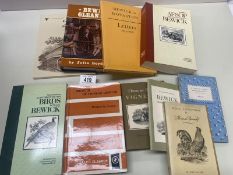 A collection of 10 books related to Thomas Bewick including Memoir of Thomas Bewick, Bewick to