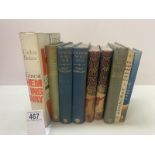 9 Ernest Hemmingway early editions and related books including The Old Man and the Sea 1952 1st