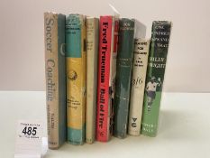 Cricket and Football related books including rare titles including Jack Hobbs Own Story; Don Bradman