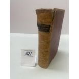 Reminiscences of an Old Sportsman by Colonel J P Hamilton, 2 volumes in 1, 1860 - top spine starting