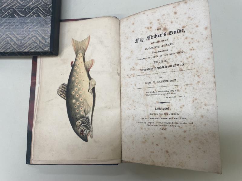 Bainbridge, Geo C The Fly Fisher's Guide 1836, Printed in Liverpool for the author. Some foxing to - Image 4 of 5