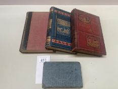 3 editions of Bewick's Fables of Aesop and a 1811 edition of The Fables of Aesop by Croxall