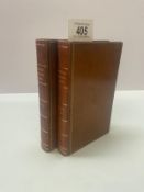Bewick, Thomas A History of British Birds 2 Volumes 1832 - finely bound in leather
