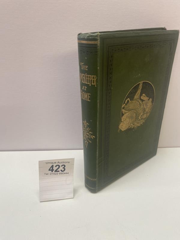 The Gamekeeper at Home Sketches of Natural History and Rural Life 1880 with illustrations by Charles