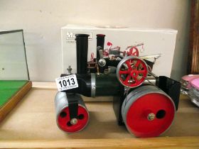 A boxed Mamod SR1 steam roller