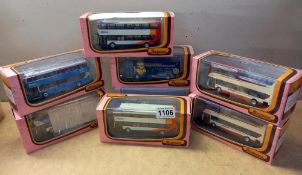 8 Northcord model company diecast buses