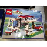 A Lego system 6397 Octan petrol station, believed to be complete