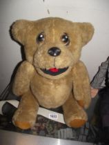 A vintage Nookie bear ventriloquist teddy bear