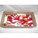 A box of vintage Lego