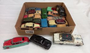 A good selection of 1940's/50's/60's Dinky American cars