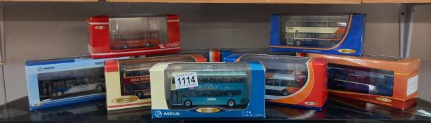 9 creative Master Northcord ltd 1/76 scale model buses