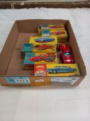 6 boxed 1960's Corgi vehicles in very good to mint condition in as found boxes