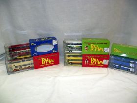 9 boxed Britbus and BT models bus and coach models