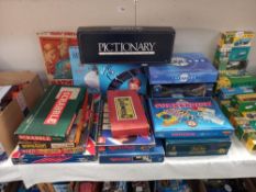 A good selection of vintage board games etc including Magic Robot, Tri-ang, Sherlock Holmes etc
