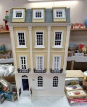 A 3 storey Georgian dolls house COLLECT ONLY