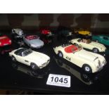 A quantity of mixed diecast including road signature, Matchbox, Dinky etc