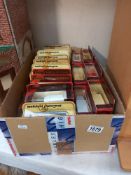A large lot of boxed Matchbox models of Yesteryear