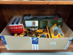 Boxed and loose diecast construction models including Joal, JCB etc