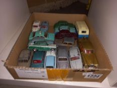 A tray of 1940/50's Dinky vehicles