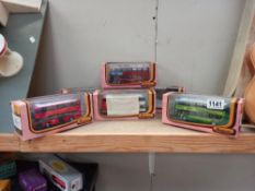 6 Northcord model company diecast buses