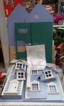 An unmade, unboxed dolls house, believed to be complete COLLECT ONLY