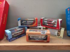 6 creative Master Northcord ltd 1/76 scale model buses