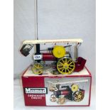 A boxed Mamod Showmans Engine