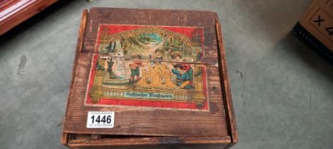 A Victorian/Edwardian Gotischer Baukasten wooden building block set