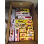 18 boxed Atlas editions Dinky commercial vehicle replicas including Foden, Leyland, Bedford etc