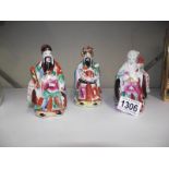 3 'lucky' Chinese figures (fortune, prosperity and longevity)