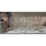 A good lot of sturdy drinking glasses COLLECT ONLY