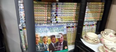 A large lot of Midsummer Murder DVD's (approximately 65) COLLECT ONLY