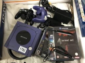 A Nintendo Game Cube, accessories & games COLLECT ONLY