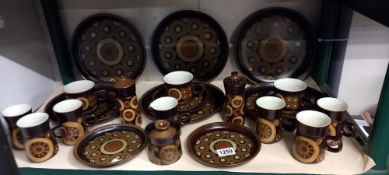 A quantity of Denby dinner and tea ware COLLECT ONLY