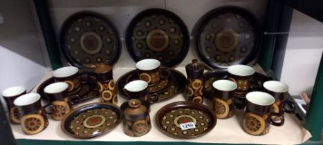 A quantity of Denby dinner and tea ware COLLECT ONLY