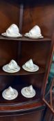 A Fenton china 18 piece tea set COLLECT ONLY