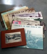 A quantity of pictorial books of old Lincoln