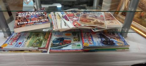 A quantity of postcard magazines and a quantity of Best of British magazines