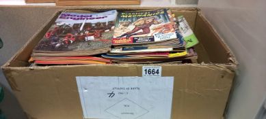 A large box of model engineer magazines etc. COLLECT ONLY