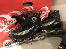 A Boxed New "Race Machine 110" Rollerblades Size 8.5 (UK) COLLECT ONLY