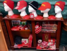 A large lot of Liverpool football club memorabilia COLLECT ONLY