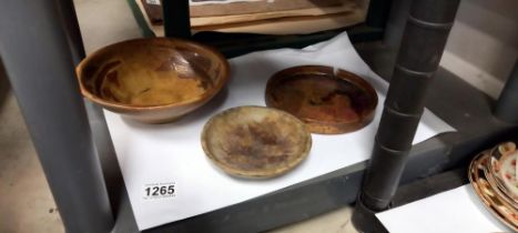 A good mid 20th century studio pottery and 2 other studio pottery items