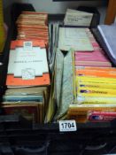 A large lot of 1960's Ordnance Survey maps. camping Gaz Comazo Pi gas heater