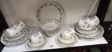A German dinner set of approximately 29 pieces COLLECT ONLY