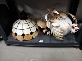 2 decorative ceiling lights COLLECT ONLY