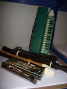 A Cased Hohner melodica soprano, 3 recorders and a harmonica COLLECT ONLY